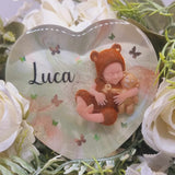 CUSTOM MADE ON TIKTOK LIVE 7.5cm baby loss heart (PLEASE READ DESCRIPTION BEFORE PURCHASING)
