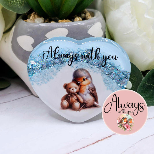 Always with you Robin blue pocket hug (Code: 7)