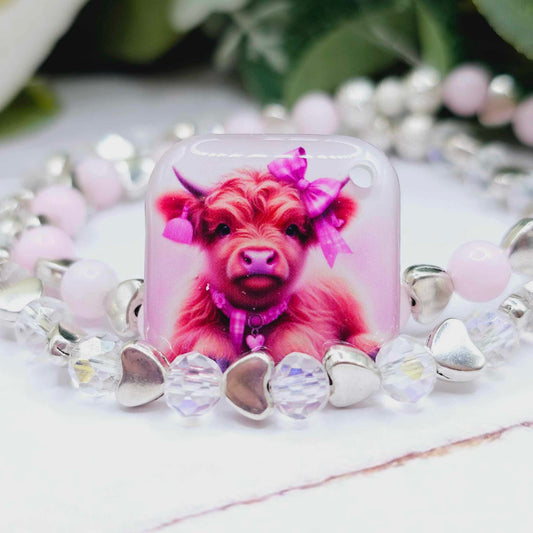 highland cow charm