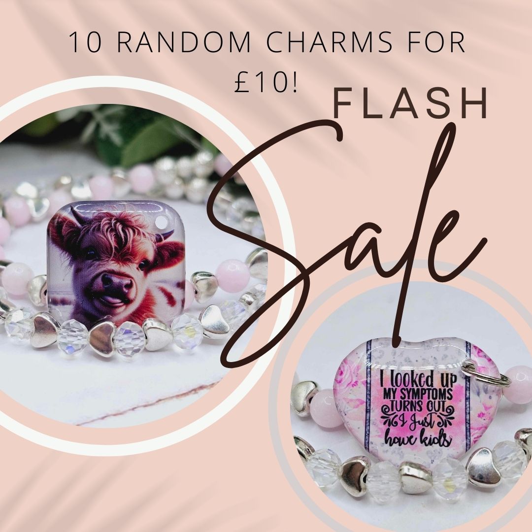 10 RANDOM charms for £10!